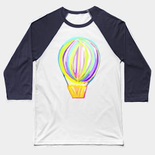 Neon hot air ballon Baseball T-Shirt